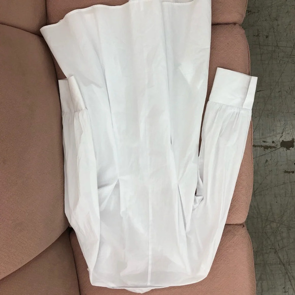 ZARA Short Casual Style Flared Long Sleeves Plain Cotton - Picture 6 of 10